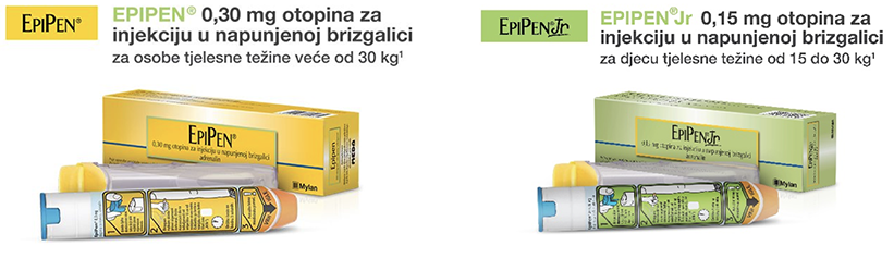 Doziranje i primjena lijeka Epipen